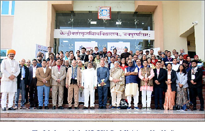Scholars gathered at Central Sanskrit University