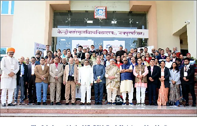 Scholars gathered at Central Sanskrit University